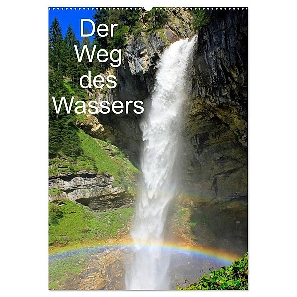 Der Weg des Wassers (Wandkalender 2024 DIN A2 hoch), CALVENDO Monatskalender, Christa Kramer