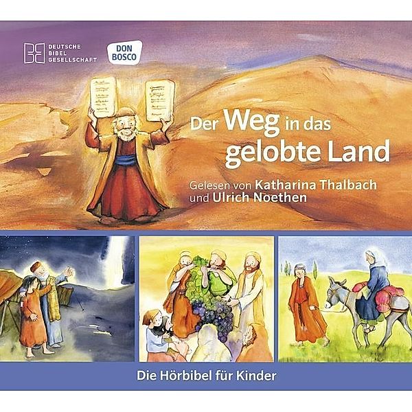 Der Weg in das gelobte Land, 1 Audio-CD, Susanne Brandt, Klaus-Uwe Nommensen