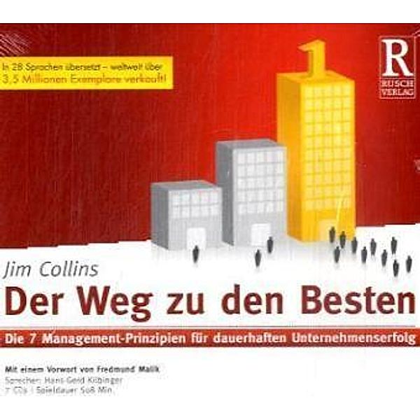 Der Weg zu den Besten, 7 Audio-CDs, Jim Collins