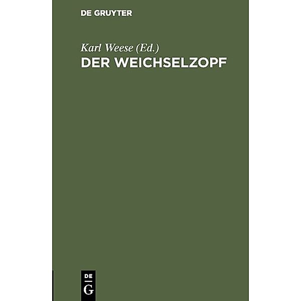 Der Weichselzopf