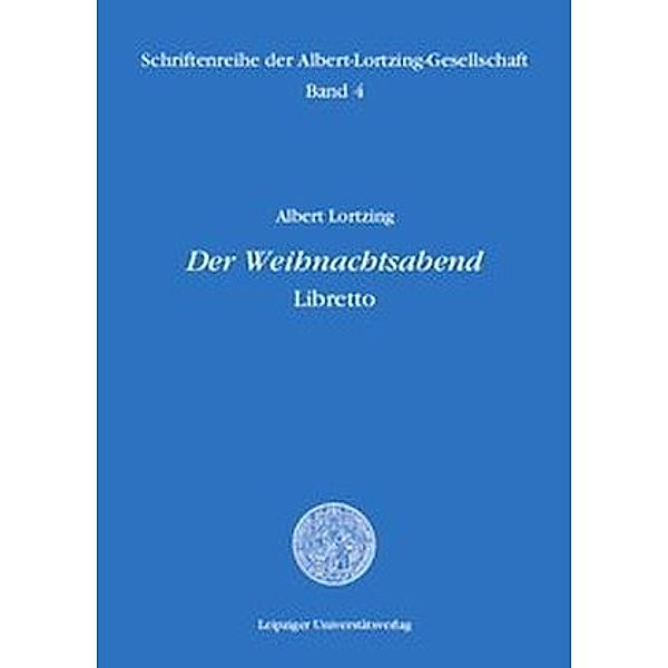 Der Weihnachtsabend, Libretto, Albert Lortzing