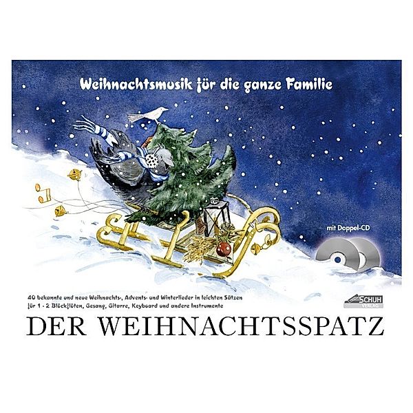Der Weihnachtsspatz, m. 2 Audio-CDs, Karin Schuh, Iso Richter