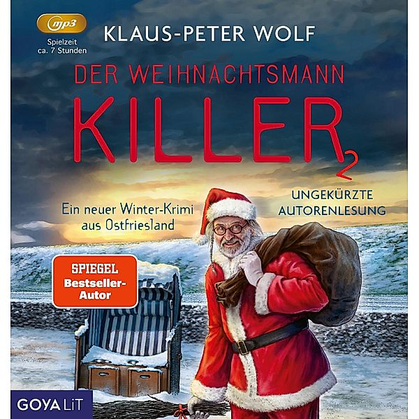 Der Weihnmachtsmannkiller 2,1 Audio-CD, MP3, Klaus-Peter Wolf