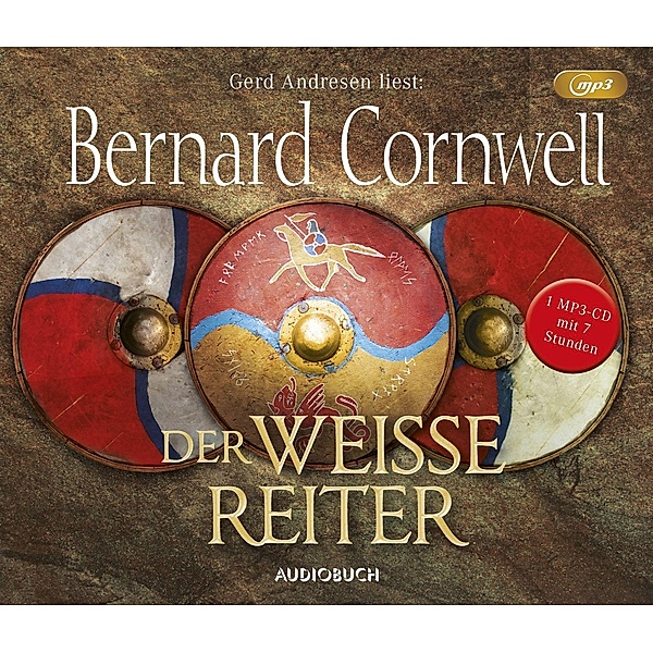 Der weiße Reiter, 1 Audio-CD, MP3, Bernard Cornwell