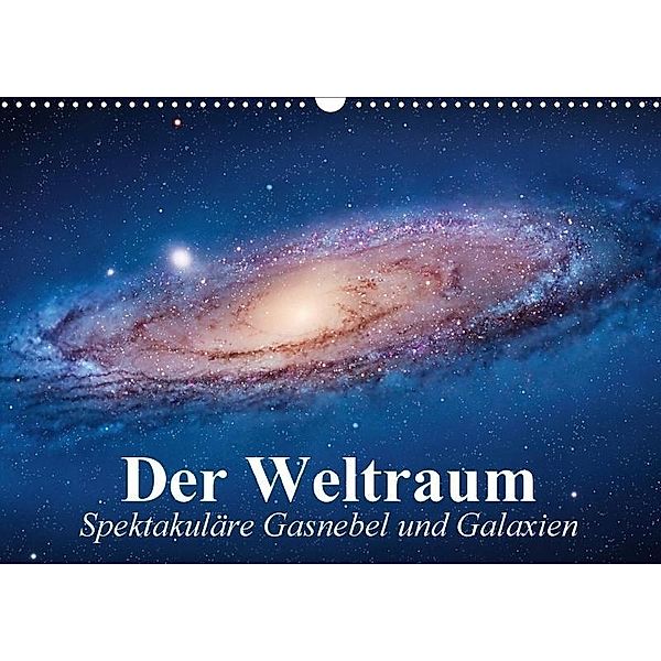 Der Weltraum. Spektakuläre Gasnebel und Galaxien (Wandkalender 2017 DIN A3 quer), Elisabeth Stanzer