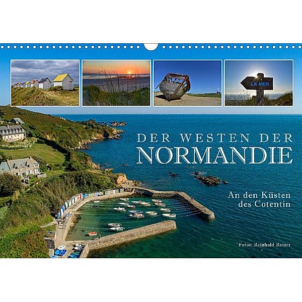 Der Westen der Normandie - An den Küsten des Cotentin (Wandkalender 2023 DIN A3 quer), Reinhold Ratzer