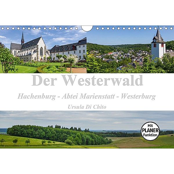 Der Westerwald (Wandkalender 2021 DIN A4 quer), Ursula Di Chito