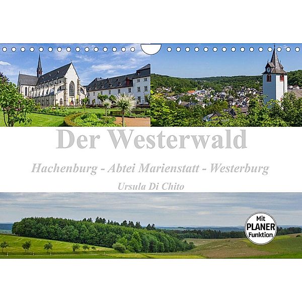 Der Westerwald (Wandkalender 2023 DIN A4 quer), Ursula Di Chito