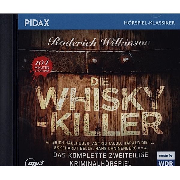 Der Whisky-Killer,1 Audio-CD, MP3, Roderick Wilkinson