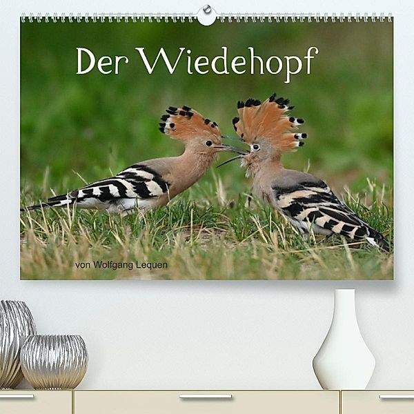 Der Wiedehopf (Premium, hochwertiger DIN A2 Wandkalender 2023, Kunstdruck in Hochglanz), Wolfgang Lequen