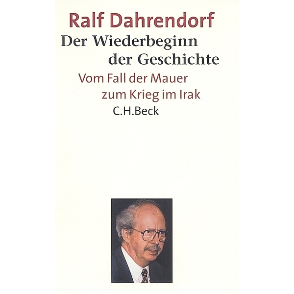 Der Wiederbeginn der Geschichte, Ralf Dahrendorf