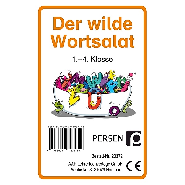 Der wilde Wortsalat (Kartenspiel), Josephine Finkenstein
