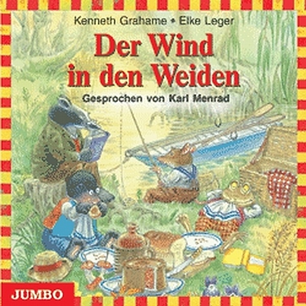 Der Wind in den Weiden,1 Audio-CD, Kenneth Grahame, Elke Leger
