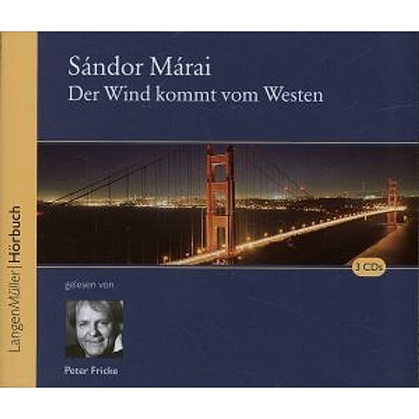 Der Wind kommt vom Westen, 3 CDs, Sándor Márai