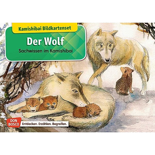 Der Wolf, Kamishibai Bildkartenset, Katharina Stöckl-Bauer