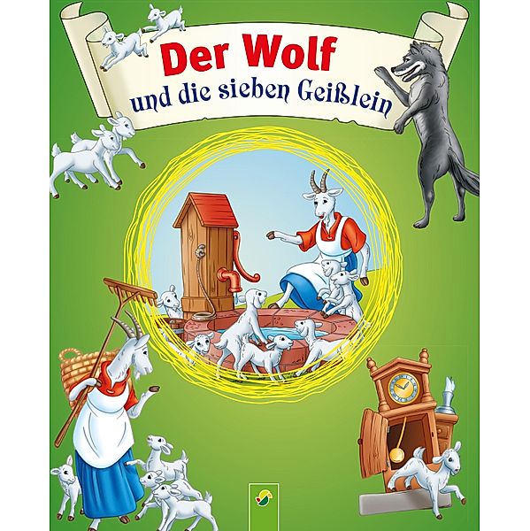 Der Wolf und die sieben Geißlein / Märchen für Kinder zum Lesen und Vorlesen