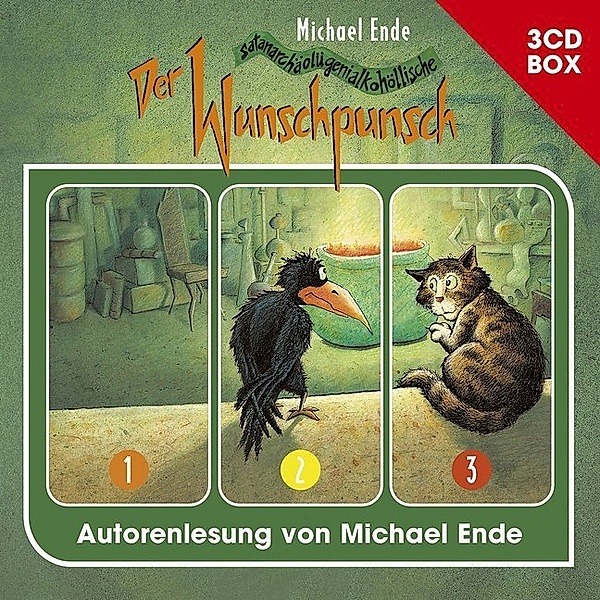 Der Wunschpunsch - 3-CD Hörspielbox,3 Audio-CDs, Michael Ende