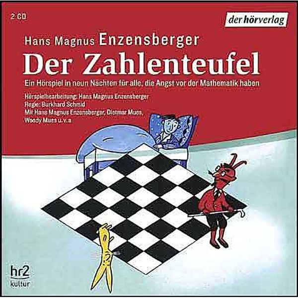 Der Zahlenteufel, 2 Audio-CDs, Hans Magnus Enzensberger