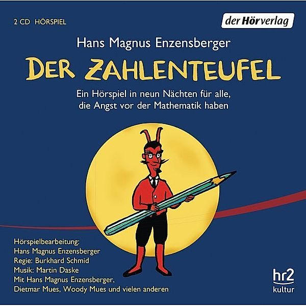 Der Zahlenteufel,2 Audio-CDs, Hans Magnus Enzensberger