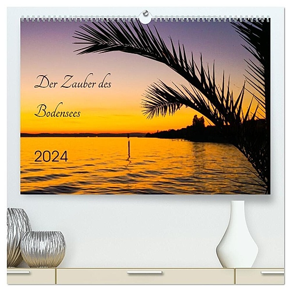 Der Zauber des Bodensees (hochwertiger Premium Wandkalender 2024 DIN A2 quer), Kunstdruck in Hochglanz, Solveig Rogalski