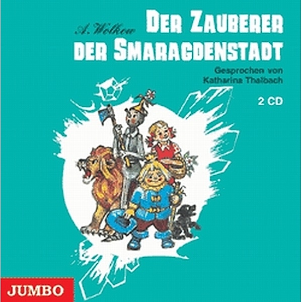 Der Zauberer der Smaragdenstadt,Audio-CD, Alexander Wolkow