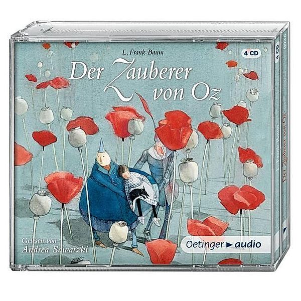 Der Zauberer von Oz, 4 Audio-CDs, L. Frank Baum