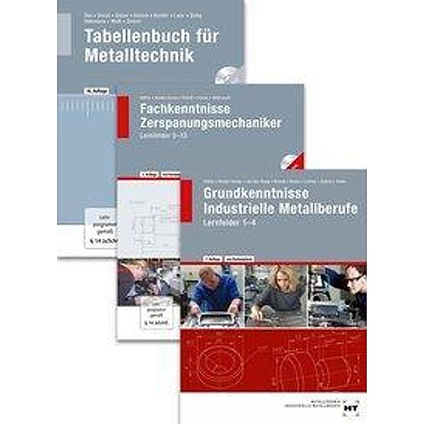 Der Zerspanungsmechaniker, 3 Bde. m. 2 DVD-ROMs, Angelika Becker-Kavan, Gregor van den Boom, Finn Brandt, Christof Braun, Wilhelm Dax, Nikolaus Drozd, Einloft