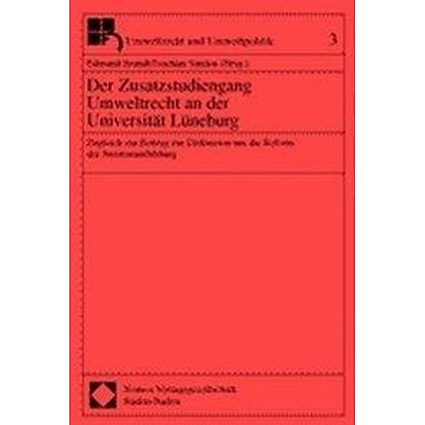 Der Zusatzstudiengang Umweltrecht an der Universität Lüneburg