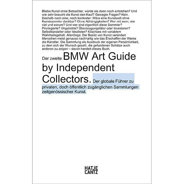 Der zweite BMW Art Guide by Independent Collectors, deutsche Ausgabe