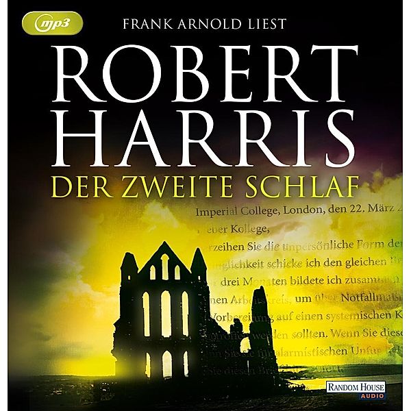 Der zweite Schlaf, 2 Audio-CD, 2 MP3, Robert Harris