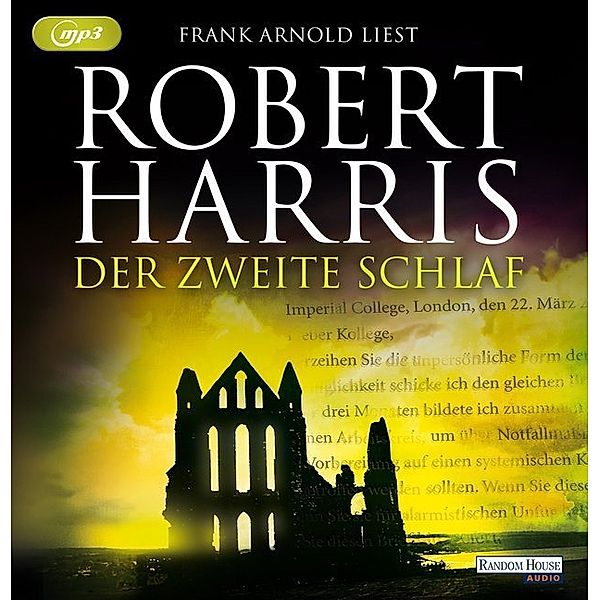 Der zweite Schlaf,2 Audio-CD, MP3, Robert Harris