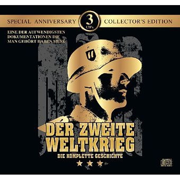 Der Zweite Weltkrieg - Die komplette Geschichte, 3 Audio-CDs, Diverse Interpreten