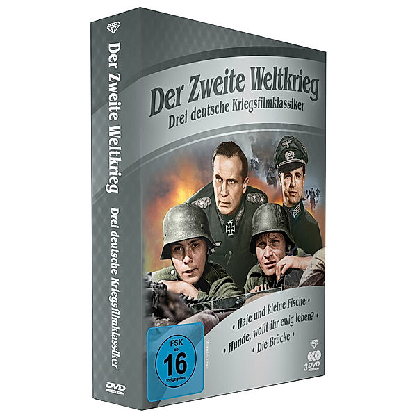 Der Zweite Weltkrieg - Drei deutsche Kriegsfilmklassiker