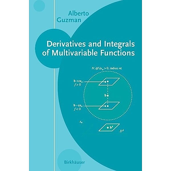 Derivatives and Integrals of Multivariable Functions, Alberto Guzman