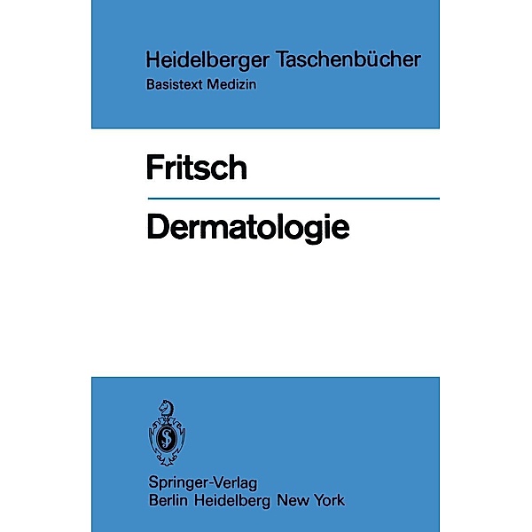 Dermatologie / Heidelberger Taschenbücher Bd.222, Peter Fritsch