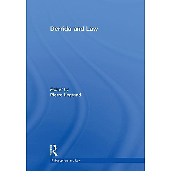 Derrida and Law