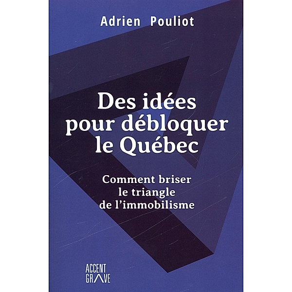 Des idees pour debloquer le Quebec / Hors-collection, Adrien Pouliot