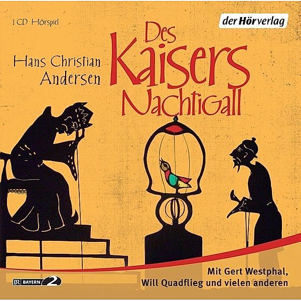 Des Kaisers Nachtigall, 1 Audio-CD, Hans Christian Andersen