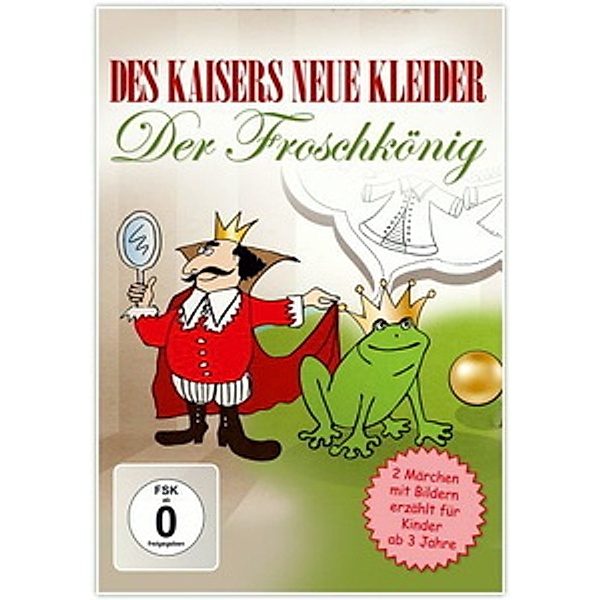 Des Kaisers neue Kleider / Der Froschkönig, DVD-Bilderbuch
