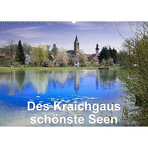 Des Kraichgaus schönste Seen (Wandkalender 2023 DIN A2 quer), Bruno Pohl