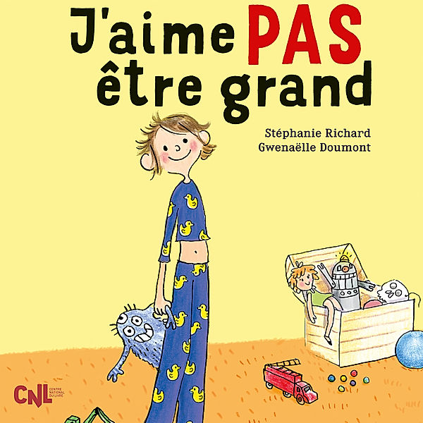 Des livres tout haut - J'aime pas être grand, Stéphanie Richard