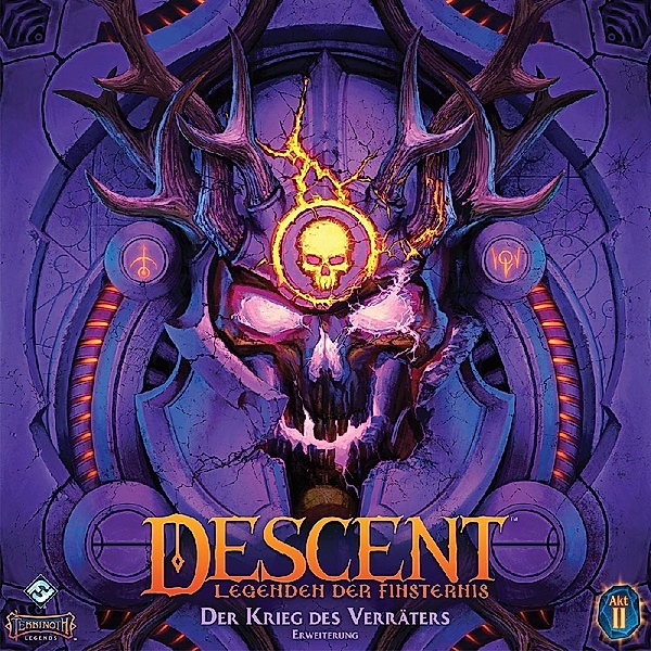 Fantasy Flight Games, Asmodee Descent: Legenden der Finsternis - Der Krieg des Verräters, Kara Centell-Dunk, Nathan Hajek