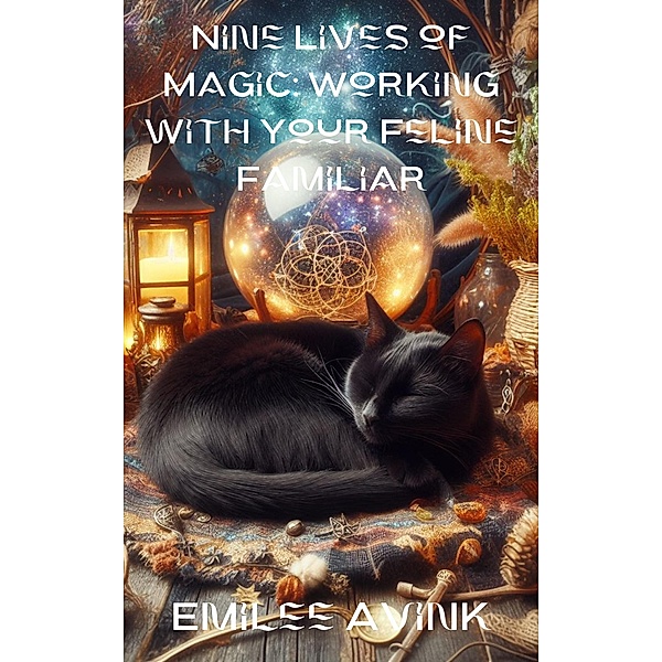 Description for Nine Lives of Magic: Working with Your Feline Familiar, Emilee Avink