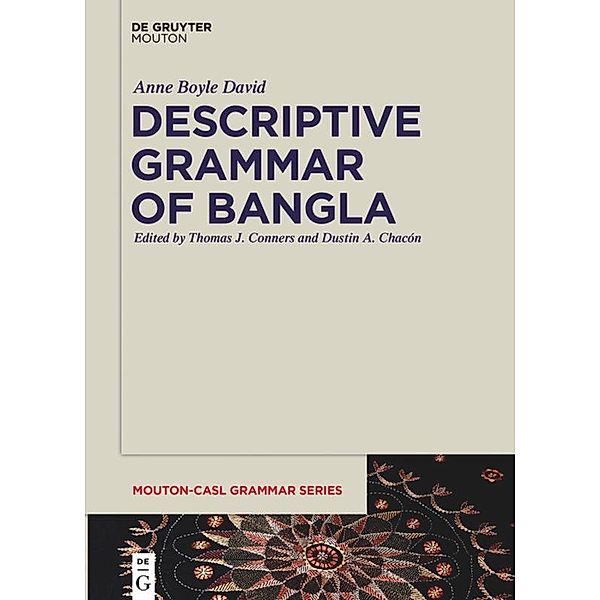 Descriptive Grammar of Bangla, Anne E. David