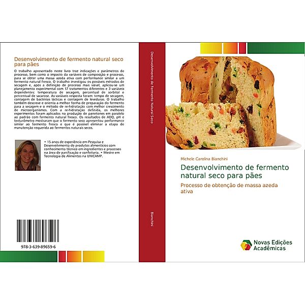 Desenvolvimento de fermento natural seco para pães, Michele Carolina Bianchini