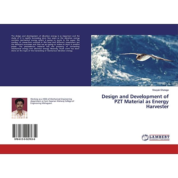 Design and Development of PZT Material as Energy Harvester, Vinayak Ghatage