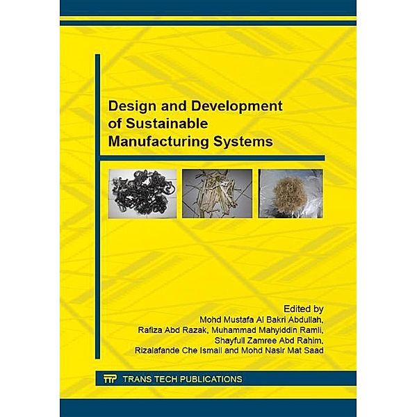 Design and Development of Sustainable Manufacturing Systems