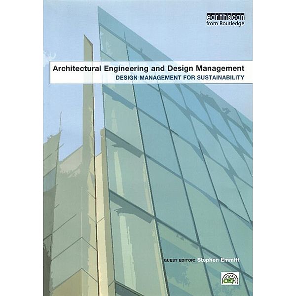 Design Management for Sustainability, Stephen Emmitt