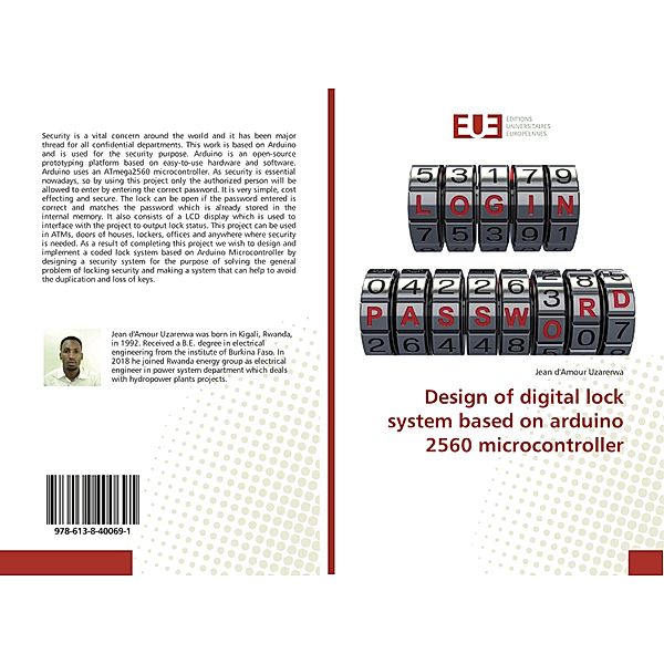 Design of digital lock system based on arduino 2560 microcontroller