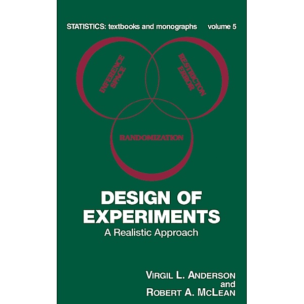 Design of Experiments, Virgil L. Anderson, Robert A. McLean